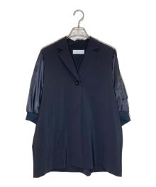 RIM.ARK（リムアーク）の古着「MA-1 sleeve SH」｜ネイビー