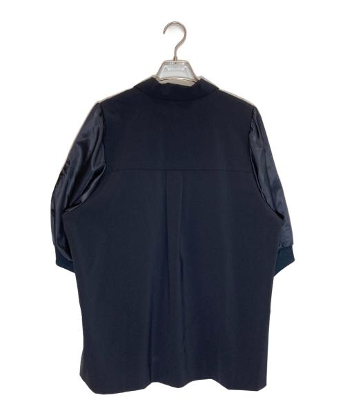 RIM.ARK（リムアーク）RIM.ARK (リムアーク) MA-1 sleeve SH ネイビー サイズ:Freeの古着・服飾アイテム