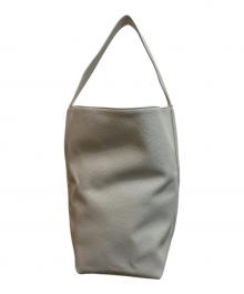 CLANE（クラネ）の古着「FAKE LEATHER LARGE TOTE BAG」｜ホワイト