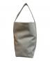 CLANE（クラネ）の古着「FAKE LEATHER LARGE TOTE BAG」｜ホワイト