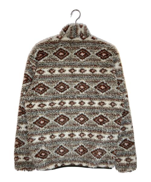 Patagonia（パタゴニア）Patagonia (パタゴニア) CLASSIC RETRO-X CARDIGAN ベージュ×ブラウン サイズ:Ⅿの古着・服飾アイテム