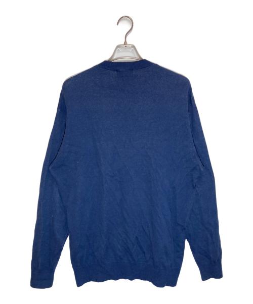 Hysteric Glamour（ヒステリックグラマー）Hysteric Glamour (ヒステリックグラマー) VIXEN GIRLジャカードセーター ネイビー サイズ:XLの古着・服飾アイテム