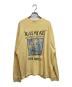 Hysteric Glamour（ヒステリックグラマー）の古着「KISS MY ASS Tシャツ」｜イエロー