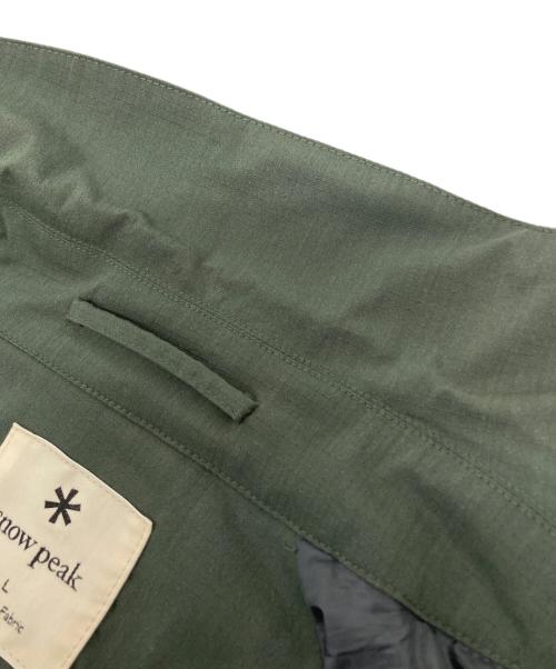 Snow peak（スノーピーク）Snow peak (スノーピーク) TAKIBI ステンカラーコート カーキ サイズ:Lの古着・服飾アイテム