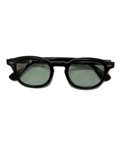 KANEKO OPTICAL（金子眼鏡）KANEKO OPTICAL (金子眼鏡) UNITED ARROWS (ユナイテッドアローズ) Johnサングラス ブラックの古着・服飾アイテム