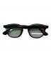 KANEKO OPTICAL (金子眼鏡) UNITED ARROWS (ユナイテッドアローズ) Johnサングラス ブラック：8000円