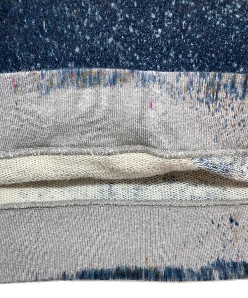 NOMA t.d.（ノーマティーディー）NOMA t.d. (ノーマティーディー) Hand Dyed Twist Parka グレー×ネイビー サイズ:4の古着・服飾アイテム