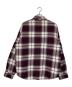 stussy (ステューシー) Max Plaid Quilted Shirt ボルドー×ホワイト サイズ:L：8000円