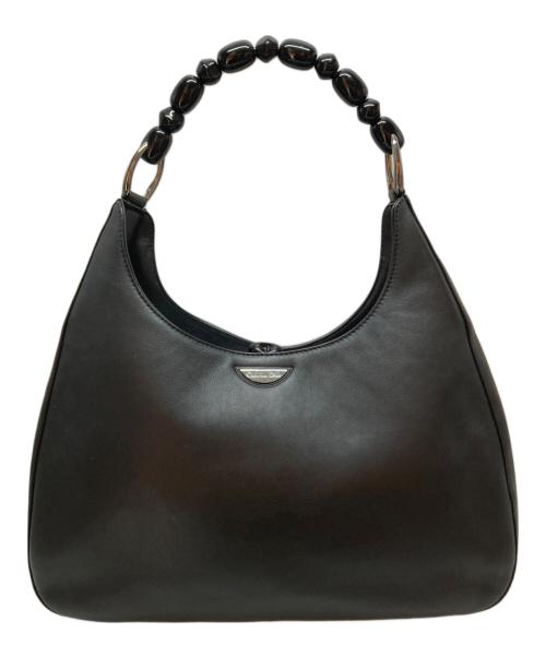 Christian Dior（クリスチャン ディオール）Christian Dior (クリスチャン ディオール) PEARL MALICE LEATHER HOBO ブラック サイズ:-の古着・服飾アイテム