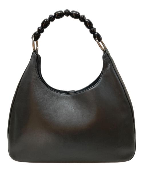 Christian Dior（クリスチャン ディオール）Christian Dior (クリスチャン ディオール) PEARL MALICE LEATHER HOBO ブラック サイズ:-の古着・服飾アイテム