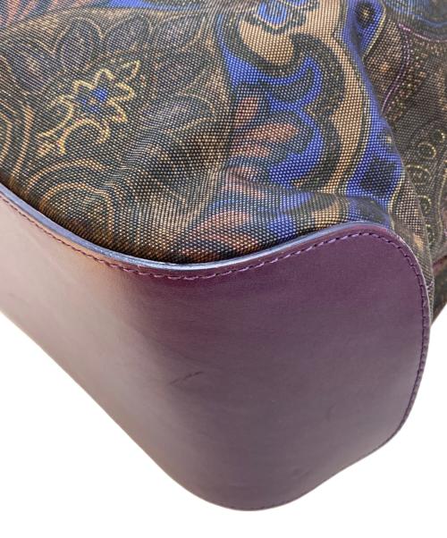 ETRO（エトロ）ETRO (エトロ) ペイズリー柄ハンドバッグ パープル サイズ:-の古着・服飾アイテム