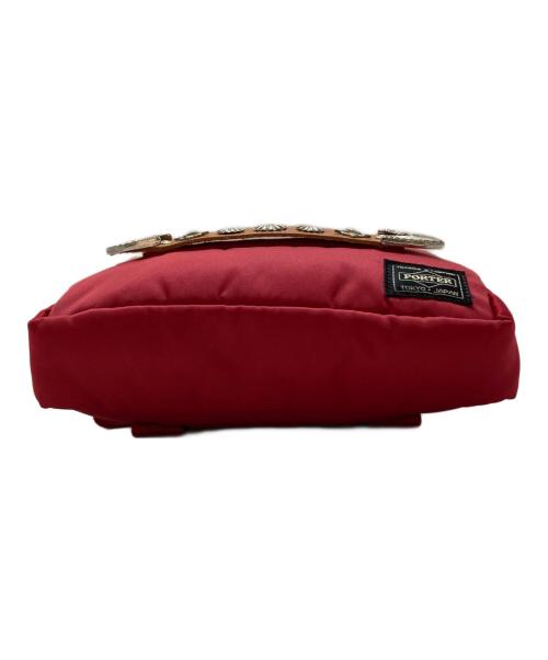 PORTER（ポーター）PORTER (ポーター) TOGA PULLA (トーガ プルラ) BELT BAG レッド サイズ:-の古着・服飾アイテム