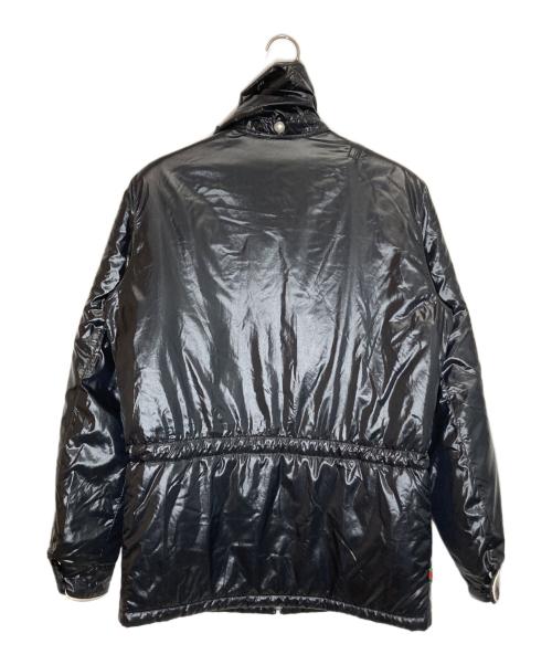 GUCCI（グッチ）GUCCI (グッチ) 裏地GG柄フーデッドジャケット ブラック サイズ:46の古着・服飾アイテム