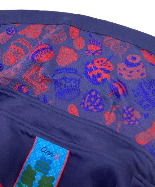 ann吉（アンキチ）ann吉 (アンキチ) 刺繍デザインセットアップ レッド×ネイビー サイズ:38の古着・服飾アイテム