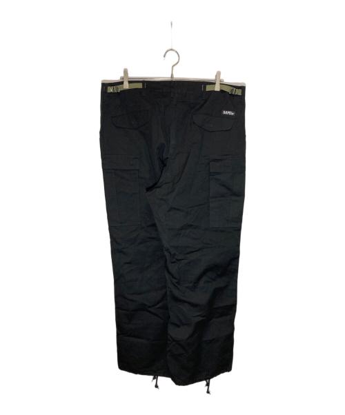 SAPEur（サプール）SAPEur (サプール) M-65 CARGO PANTS ブラック サイズ:XXL 未使用品の古着・服飾アイテム