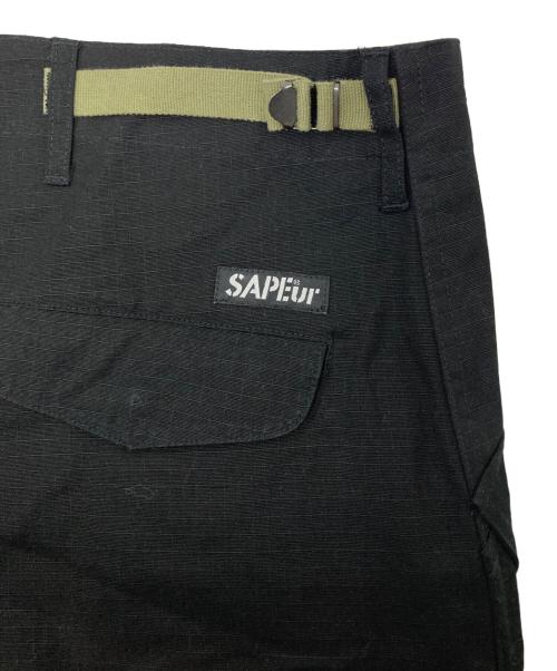 SAPEur（サプール）SAPEur (サプール) M-65 CARGO PANTS ブラック サイズ:XXL 未使用品の古着・服飾アイテム