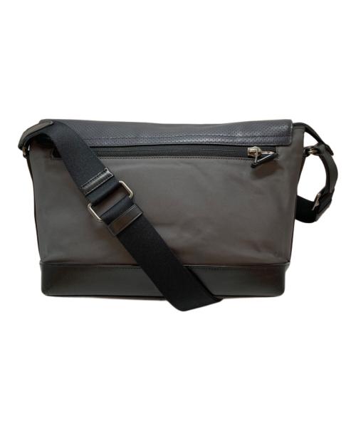 COACH（コーチ）COACH (コーチ) メッセンジャーバッグ グレー×ネイビー サイズ:-の古着・服飾アイテム