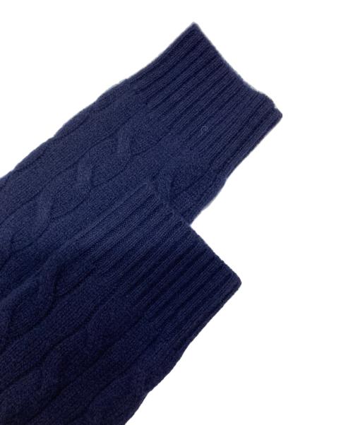 POLO RALPH LAUREN（ポロ・ラルフローレン）POLO RALPH LAUREN (ポロ・ラルフローレン) ハイブリッドケーブルセータードレス ネイビー サイズ:S 未使用品の古着・服飾アイテム