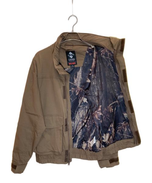 Columbia（コロンビア）Columbia (コロンビア) BEAMS (ビームス) BMS INTERCHANGE JACKET ブラウン サイズ:Sの古着・服飾アイテム