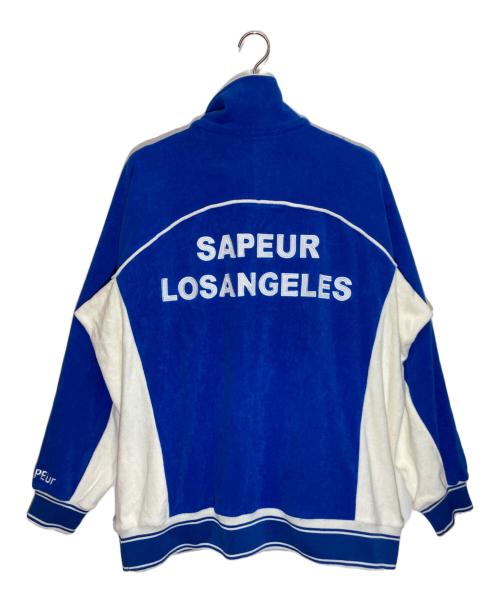 SAPEur（サプール）SAPEur (サプール) パイルジャケット ブルー サイズ:XL 未使用品の古着・服飾アイテム