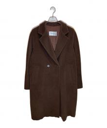 MaxMara（マックスマーラ）の古着「ウールカシミヤコート」｜ブラウン
