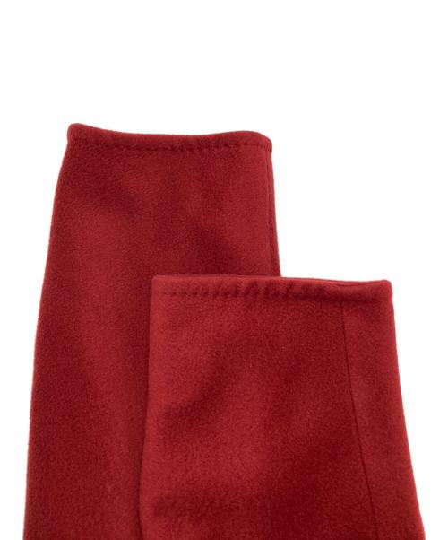 MaxMara（マックスマーラ）MaxMara (マックスマーラ) ベルト付キャメルコート レッド サイズ:SIZE J42の古着・服飾アイテム