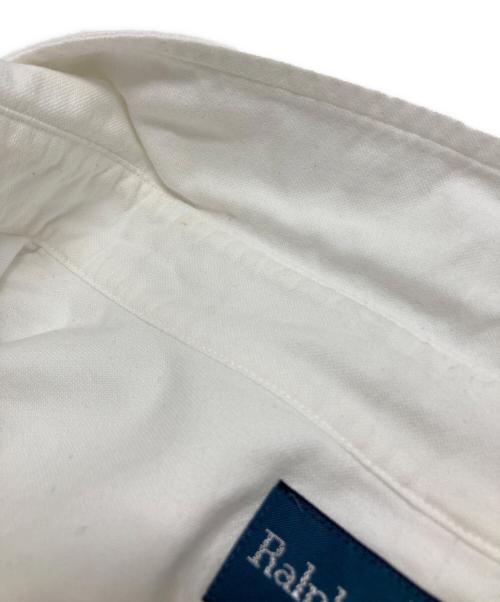 POLO RALPH LAUREN（ポロ・ラルフローレン）POLO RALPH LAUREN (ポロ・ラルフローレン) ポロベアオックスフォードシャツ ホワイト サイズ:XLの古着・服飾アイテム