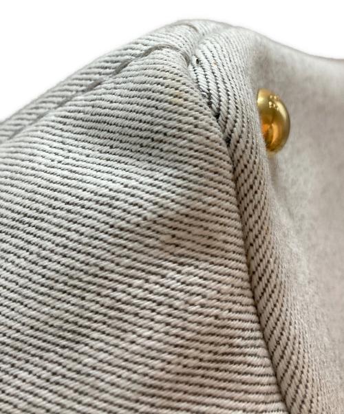 PRADA（プラダ）PRADA (プラダ) カナパ2WAYデニムトートバッグ グレー サイズ:-の古着・服飾アイテム