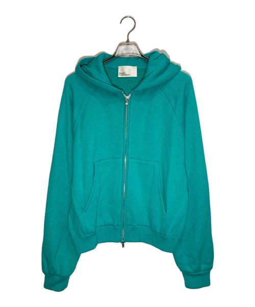 SIMPLY COMPLICATED（シンプリーコンプリケイティド）SIMPLY COMPLICATED (シンプリーコンプリケイティド) 417 by EDIFICE (417 バイ エディフィス) 別注 KNITTED ZIP HO ブルー サイズ:2の古着・服飾アイテム