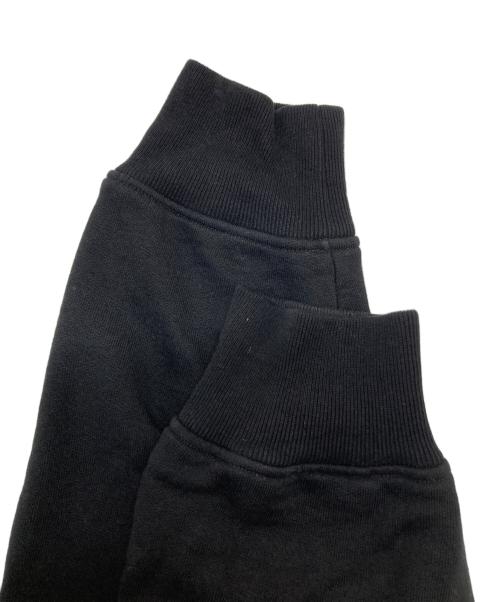 COMOLI（コモリ）COMOLI (コモリ) コットン裏毛 クルーネックスウェット ブラック サイズ:3の古着・服飾アイテム