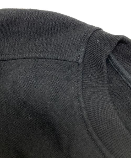 COMOLI（コモリ）COMOLI (コモリ) コットン裏毛 クルーネックスウェット ブラック サイズ:3の古着・服飾アイテム