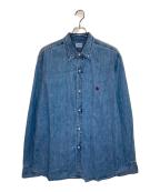 STANDARD CALIFORNIAスタンダードカリフォルニア）の古着「SD Denim Button-Down Shirt Vintage Wash」｜インディゴ
