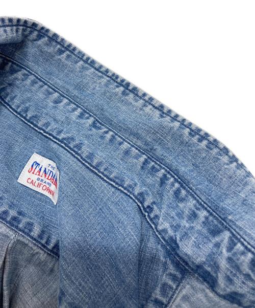 STANDARD CALIFORNIA（スタンダードカリフォルニア）STANDARD CALIFORNIA (スタンダードカリフォルニア) SD Denim Button-Down Shirt Vintage Wash インディゴ サイズ:XLの古着・服飾アイテム