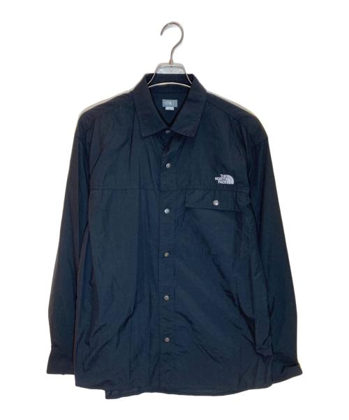 THE NORTH FACE（ザ ノース フェイス）THE NORTH FACE (ザ ノース フェイス) Nuptse shirt ブラック サイズ:Lの古着・服飾アイテム