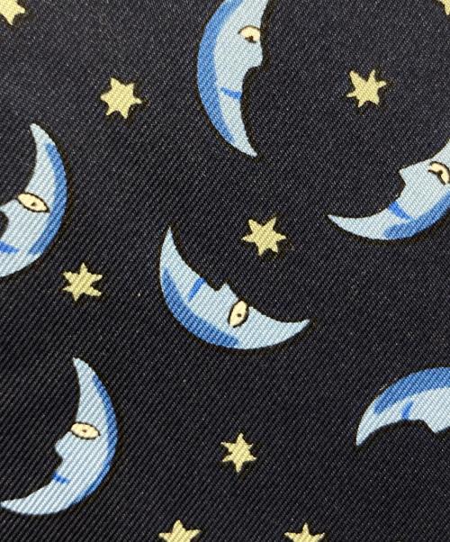HERMES（エルメス）HERMES (エルメス) カレ40 ムーンスター ネイビー サイズ:-の古着・服飾アイテム