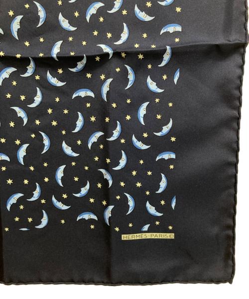 HERMES（エルメス）HERMES (エルメス) カレ40 ムーンスター ネイビー サイズ:-の古着・服飾アイテム