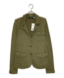 LAUREN RALPH LAUREN（ローレン ラルフ ローレン）の古着「COTTON JUMPER BLAZER」｜グリーン