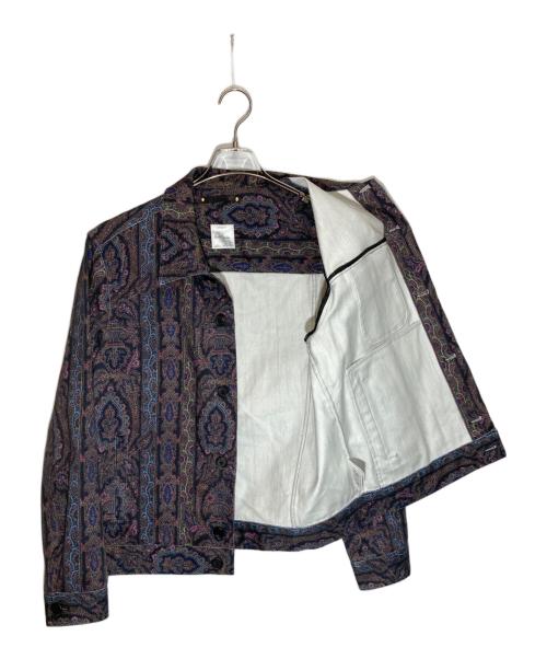 PAUL SMITH（ポールスミス）PAUL SMITH (ポールスミス) ペイズリー柄ワークトラッカージャケット マルチカラー サイズ:Lの古着・服飾アイテム