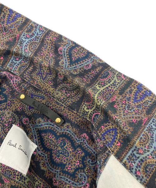 PAUL SMITH（ポールスミス）PAUL SMITH (ポールスミス) ペイズリー柄ワークトラッカージャケット マルチカラー サイズ:Lの古着・服飾アイテム