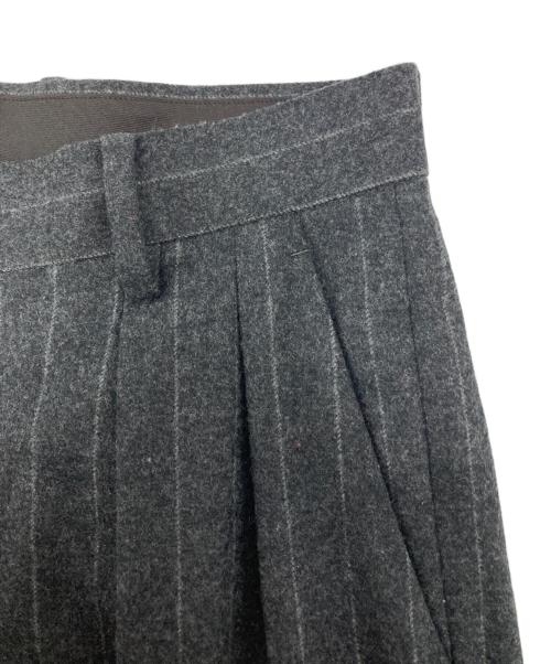 Phlannel（フランネル）Phlannel (フランネル) Wool Cashmere Flannel Buggy Trousers グレー サイズ:2の古着・服飾アイテム