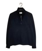 THE RERACSザ リラクス）の古着「HALF ZIP STAND COLLAR PO」｜ブラック