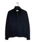 THE RERACS（ザ リラクス）の古着「HALF ZIP STAND COLLAR PO」｜ブラック