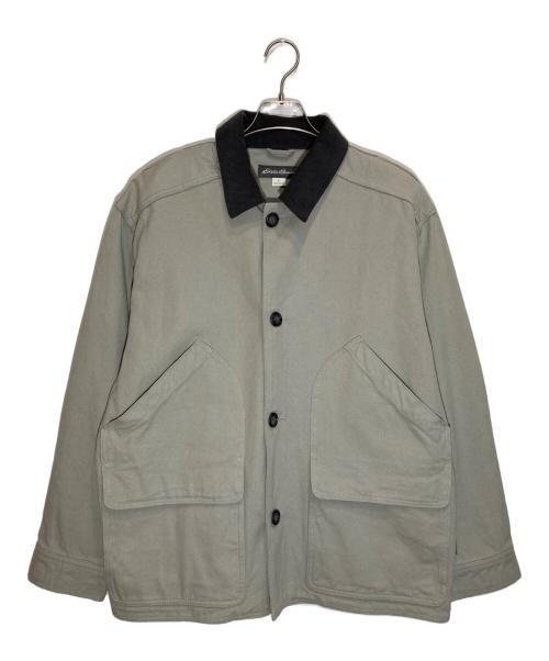 Eddie Bauer（エディーバウアー）Eddie Bauer (エディーバウアー) BARN JACKET グレー サイズ:Lの古着・服飾アイテム