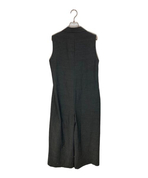 Louren（ローレン）Louren (ローレン) tailored wrap all-in-one グレー サイズ:Sの古着・服飾アイテム
