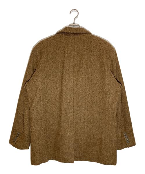 L.L.Bean（エルエルビーン）L.L.Bean (エルエルビーン) ヘリンボーンウールテーラードジャケット ブラウン サイズ:42の古着・服飾アイテム