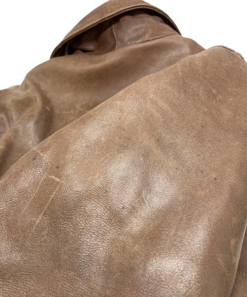 TED COMPANY（テッドカンパニー）TED COMPANY (テッドカンパニー) レザージャケット ブラウン サイズ:42の古着・服飾アイテム