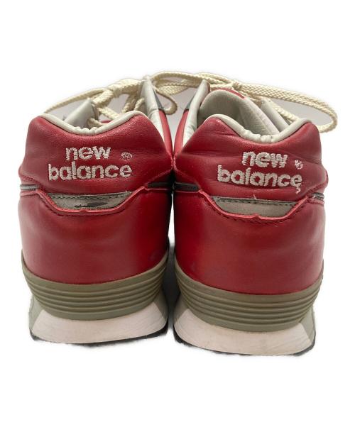 NEW BALANCE（ニューバランス）NEW BALANCE (ニューバランス) 576スニーカー レッド サイズ:UK 10 1/2の古着・服飾アイテム