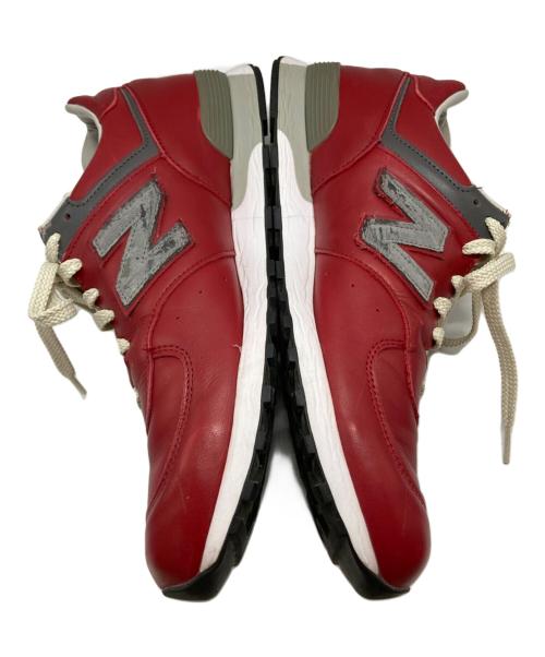 NEW BALANCE（ニューバランス）NEW BALANCE (ニューバランス) 576スニーカー レッド サイズ:UK 10 1/2の古着・服飾アイテム