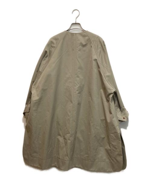 ebure（エブール）ebure (エブール) ハイカウントコットンツイルコート ベージュ サイズ:SIZE 36の古着・服飾アイテム