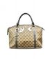 GUCCI（グッチ）の古着「2WAYトートバッグ」｜ブラウン
